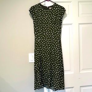 Brushstroke Midi Dress